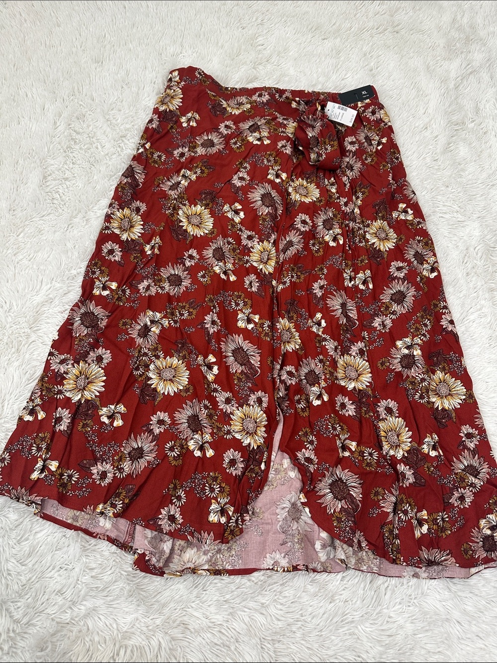 🥕 NWT Maurices Wrap Style Maxi Skirt
